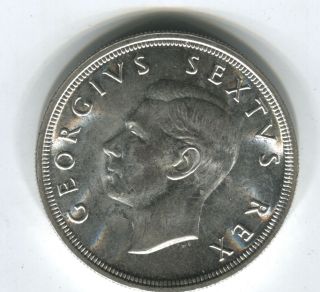 1948 South Africa 5 Shillings Choice Bu With Superior Lustre photo