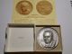 1965 Sir Winston Churchill Medallic Art Co.  999 Fine Silver Medal W/box Exonumia photo 2