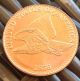 1oz.  999 Fine Copper Coin Flying Eagle Large Cent U.  S One Ounce Token Medal Exonumia photo 1
