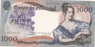 Portugal,  D.  Maria,  100$00 De 19/05/67 Paper Money photo