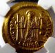 Byzantine Empire,  527 - 565 Ngc Ms Justinian I Ancient Gold,  Military Bust Coins: Ancient photo 1