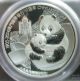 Macau 2014 Panda Pcgs Pf67dcam Secure 2 Oz.  Silver Offical Medal W/coa Rare Exonumia photo 1
