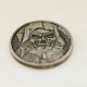 1935 Hobo Nickel Hand Carved “skull ”art Coin @ 1526 Exonumia photo 2
