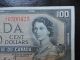 1954 $100 Bank Note Canada Bill A/j0509425 Coyne - Towers Vf - Ef Devil ' S Face Canada photo 6