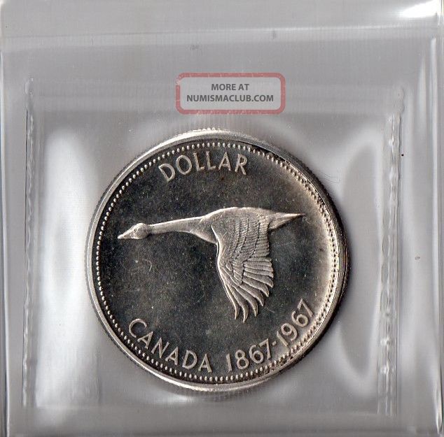 1967 Dollar Ms62 Coins: Canada photo