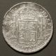 1804 Fm Mexico 8 Reales Carolus Iiii Silver Coin Chopmarks Km 109 Colonial (up to 1821) photo 1