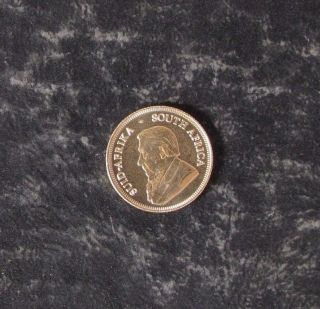2015 1/10 Ounce Gold South Africa Krugerrand Coin,  0.  1 Agw Bullion - photo
