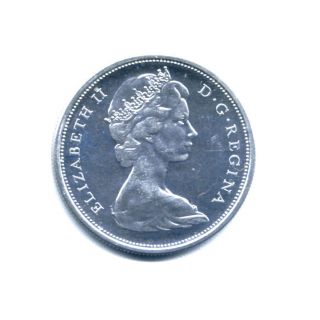 Canada Coin 1965 Half Dollar photo