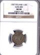 1507 Poland 1/2 Groschen Gum - 480 Graded By Ngc As Au 50 Hammered Coin Coins: Medieval photo 1