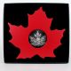 2015 $20 The Canadian Maple Leaf Shaped 99.  99 Pure Silver Proof,  Pkg & Coins: Canada photo 6