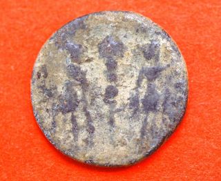 Roman Coin.  Constantinus Era.  Costansi Ii photo