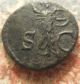 Claudius,  Dupondius,  Rome.  41 Ad,  Minerva Standing Right,  Brandishing Spear Coins: Ancient photo 5