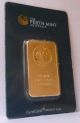 1 One Oz Gold Bar.  9999 Fine In Assays Gold photo 1