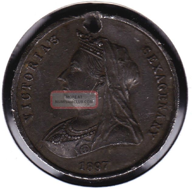 1897 Dk Queen Victoria Longest Reign Medal
