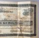 1908 Stock Certificate Rawhide Pride Gold Mining Company Nevada 1000 Shares Stocks & Bonds, Scripophily photo 2