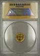 1986 Singapore 5 Singold Gold Coin Anacs Ms - 68 Dcam Coins: World photo 1