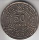 Km - 28,  1971 British Honduras 50 Cents,  Uncirculated,  Mintage Of Just 30,  000 North & Central America photo 2