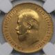 1900 O3 Russia Gold 10r 10 Roubles Au 55 Ngc Russia photo 2