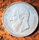 1873 Belgium Leopold Ii 5 Francs Silver Coin Europe photo 1