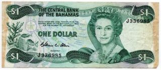Bahamas $1 Dollar 1984 (p - 43a) photo