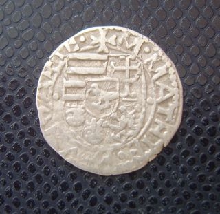 Hungary / Mathias I.  Hunyadi (1458 - 1490) / Silver Denar 7.  / K - P photo