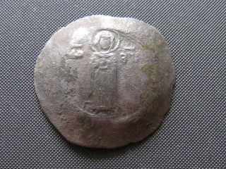 Andronicus I 1183 - 1185 Ad Billon Aspron Trachy Constantinople photo