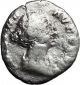 Faustina Ii Marcus Aurelius Wife Silver Ancient Roman Coin Venus Cult I37640 Coins: Ancient photo 1