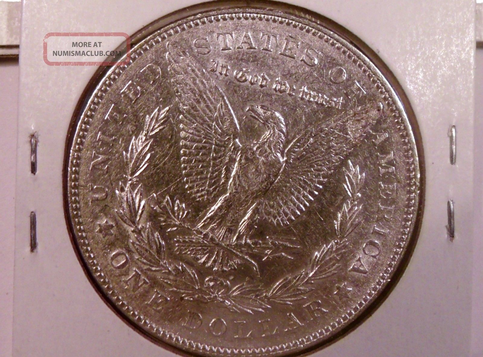 1878 7tf Morgan Silver Dollar Scarce Rev Of 78 Vam 164