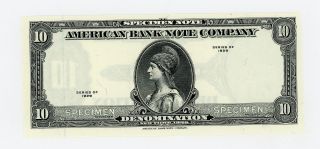 Series 1929 $10 American Bank Note Company 