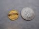 Vintage 1852 $2 1/2 Dollar Gold Piece Love Token Pin With Monogram Exonumia photo 4