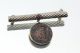 Sterling Silver & Ruby Bar Pin W/ Ancient Roman Bronze Coin Coins: Ancient photo 2
