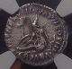 Marcus Aurelius Armenia Mourning Ancient Roman Silver Denarius Ngc Certified Xf Coins: Ancient photo 2