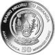 Rwanda 2014 50 Francs Impala Bullion Fabulous 15 1oz Bu Silver Coin Africa photo 1