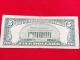 Series 1953 A $5.  00 Silver Certificate Small Size Notes photo 3