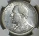 1920 Us - Philippines Wilson Dollar Silver Medal Ngc Ms 62 Look Philippines photo 1