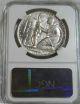 1920 Us - Philippines Wilson Dollar Silver Medal Ngc Ms 62 Look Philippines photo 2