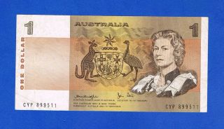 Australia 1 Dollar 1979 Pic42c Very Fine photo