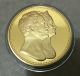1 Oz 1830 Russian Series 3 Finished In 24k Gold Clad Coin Exonumia photo 2