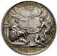 Austria Silver Medal 1790 Leopold Ii Roman Coronation In Frankfurt 47mm Rare Europe photo 2