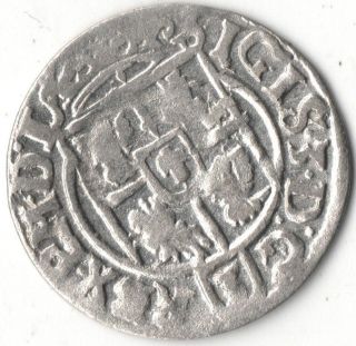 1622 Silver 1/24 Thaler Rare Very Old Antique Renaissance Medieval Era Coin photo