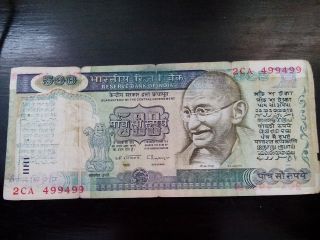500 Rupee Unc Gandhi Dandhi March On Back Rare Very Old Issue With Fancy No photo