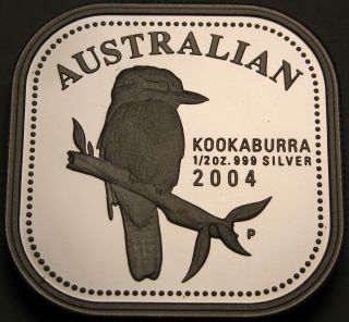 Australia 50 Cents 2004 Proof - Kookaburra - 1322 猫 photo