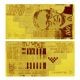 Israel 100 Shekel Gold Banknote 99.  9 24k Gold Foil Bill Note Mylar Sleeve Middle East photo 2
