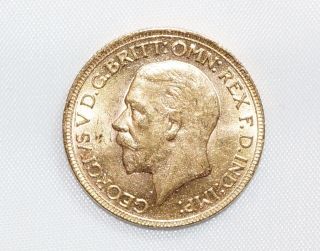 1930 - Sa South Africa Full Sovereign Gold Coin photo