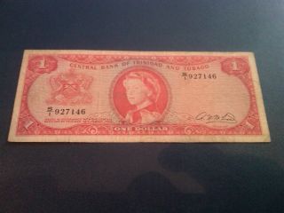 Trinidad And Tobago - - - 1 Dollar 1964 - - - - - F photo