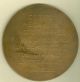 1925 Belgium Medal Issued To Honor Gerard Harry,  Engraved By G.  Devreese Exonumia photo 1