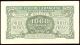 Bucksless 429: France Embossed 1000 Francs 1945 Unc Europe photo 1