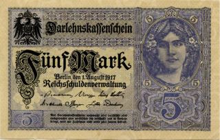 Germany 5 Mark 1917 10048303 photo