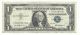 1953 $5 Blue 1953c $2 Red Seal & 1957 $1 Silver Certificate Star Crisp Vf Small Size Notes photo 6