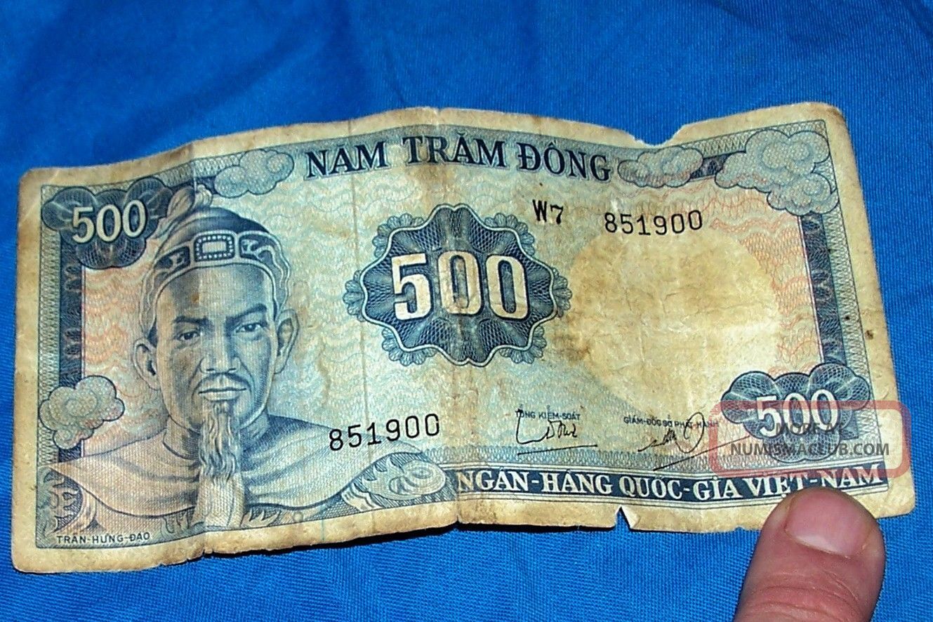 500 Nam Tram Dong Ngan Hang Quoc Gia Viet Vietnam Old 500 Nam Tram Dong Ngan Hang Quoc Gia Viet Vietnam Old Paper Money Note Cash